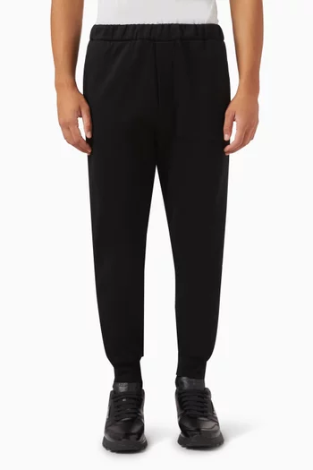 Elasticated Sweatpants in Cotton & Re-Nylon