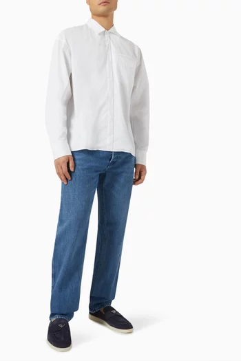 Low-rise Jeans in Denim