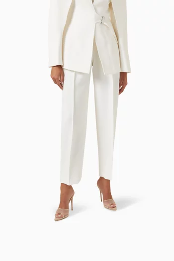 Gianni 120 Mules in Mesh