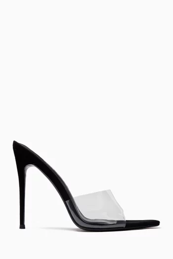 Gianni 120 Mules in PVC
