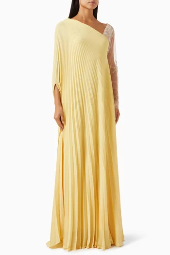 Ciara Pleated Maxi Dress