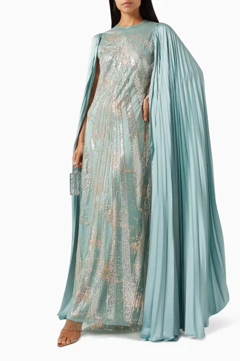 Carolina Bead-embellished Maxi Dress