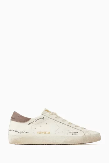 Super-Star Sneakers in Nappa Leather & Suede