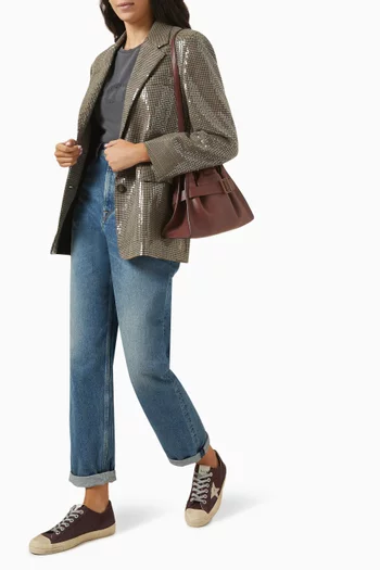 Sequin-embellished Jacket in Wool
