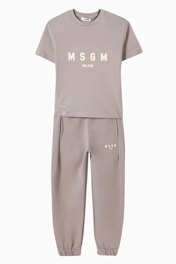 Logo Sweatpants in Fleece