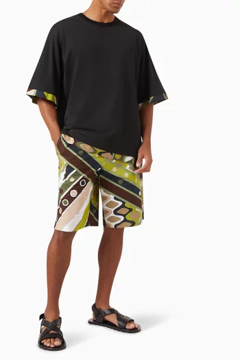 Iride-print  T-shirt in Cotton-jersey