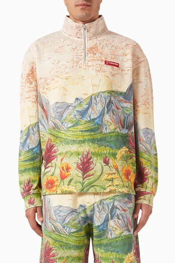 x Columbia Yosemite Sweatshirt in Cotton-fleece
