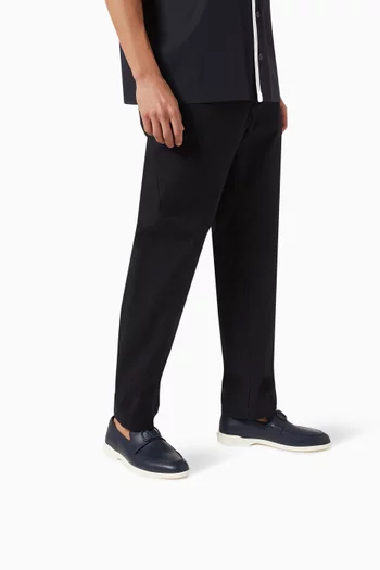 Valentino Garavani Leisure Flows Loafers in Leather