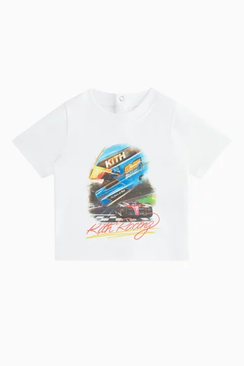 Baby Racing T-shirt in Cotton