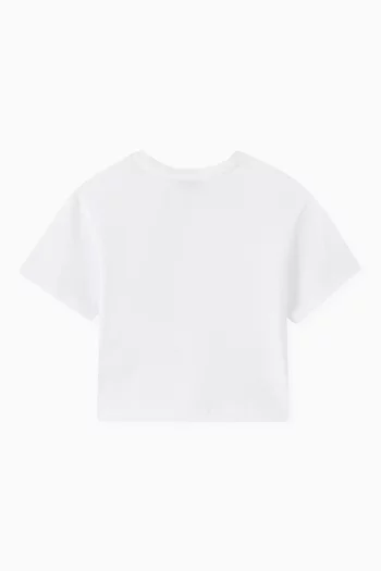 Logo T-shirt in Cotton