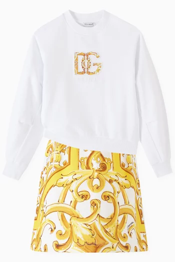 Graphic Logo Sweatshirt in Cotton-jersey