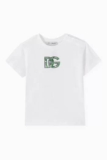 Logo-print T-shirt in Cotton-jersey