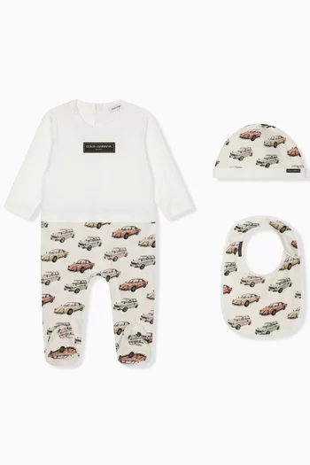 3-piece Gift Set in Cotton Jersey