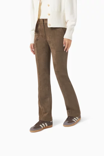 سنيكرز سامبا أو جي أسفل الكاحل جلد