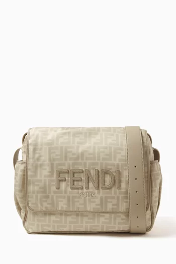 Logo Changing Bag in Nylon
