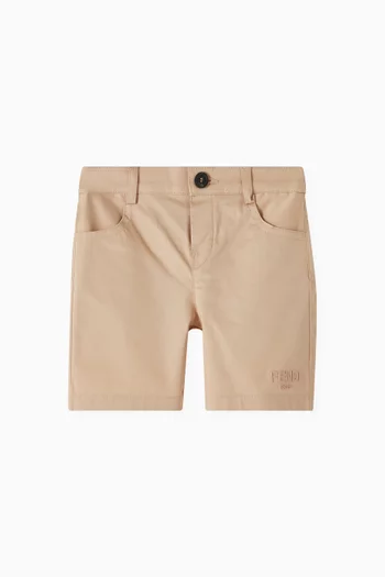 Logo Bermuda Shorts in Cotton