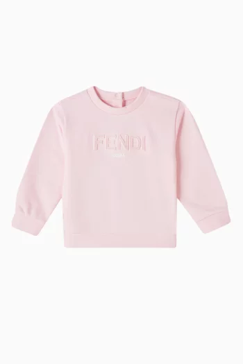 Logo Sweatshirt in Cotton