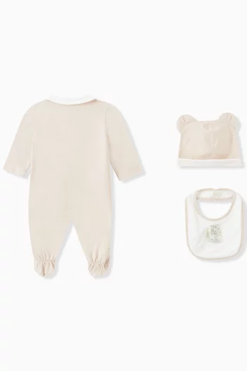 طقم هدايا قطن، 3 قطع