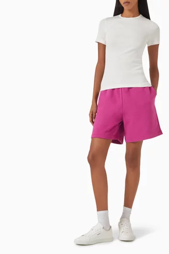 365 Rib T-Shirt in Organic Cotton Blend