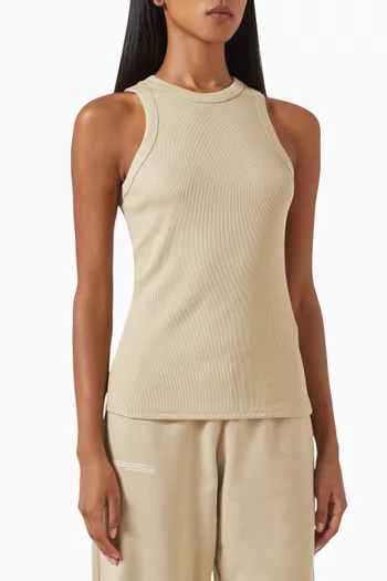 365 Rib Tank Top in Organic Cotton Blend