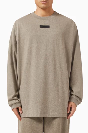 Long Sleeve T-shirt in Cotton