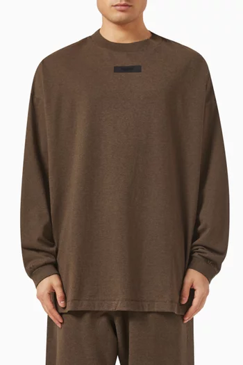Long Sleeve T-shirt in Cotton