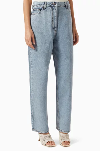 Straight-leg Jeans in Denim