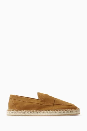 Diego Penny Loafers in Suede