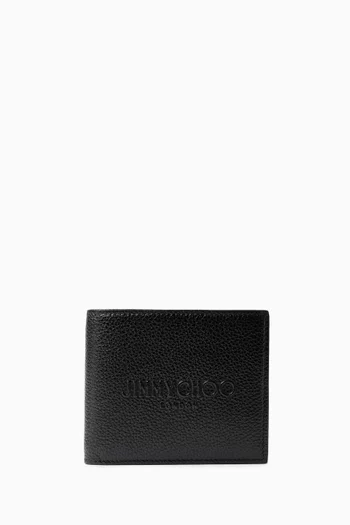 Luka Logo-embossed Billfold Wallet in Leather