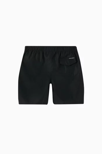 Logo-print Swim Shorts in Technical Fabric
