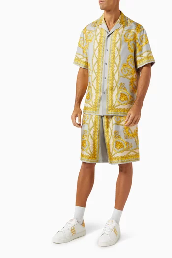 La Coupe des Dieux Shorts in Silk Twill