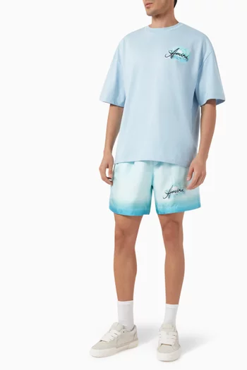 Resort Club Shorts in Silk