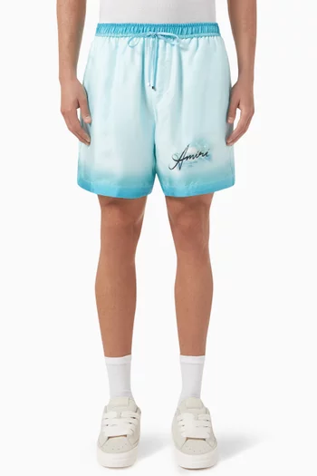 Resort Club Shorts in Silk
