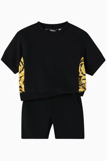 Barocco Shorts in Stretch-Jersey