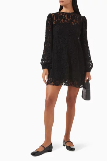 Dablon Mini Dress in Lace