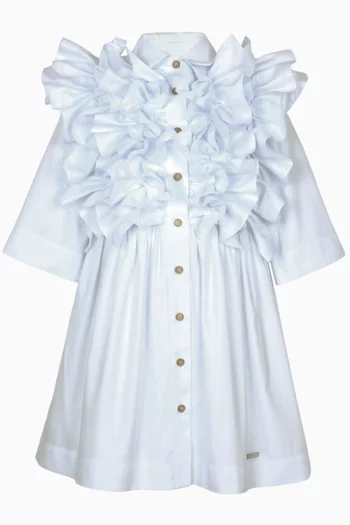 Ripple Dress in Cotton