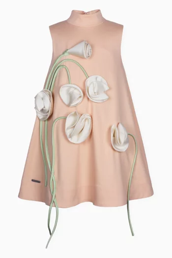 Flora Dress in Cotton-blend