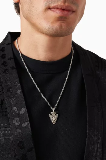 Arrowhead Necklace in Sterling Silver