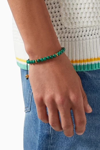 Malachite Beaded Bracelet