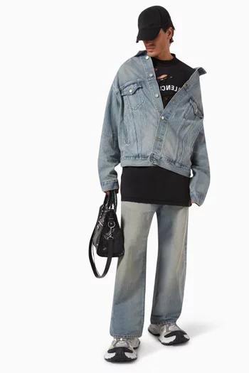 Oversize Baggy Pants in Organic Denim