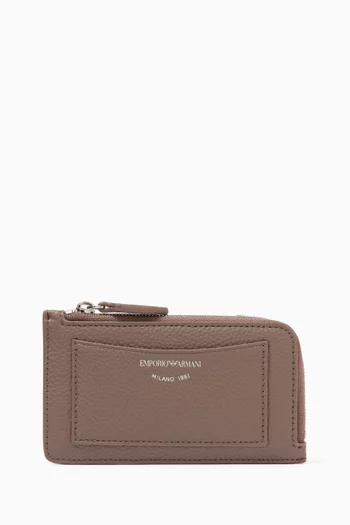 Monogram Zip Cardholder