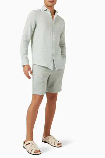Felipe Shorts in Linen-blend
