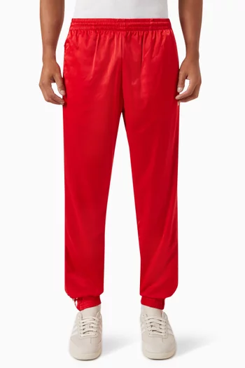 Premium Striped Track Pants in Nylon