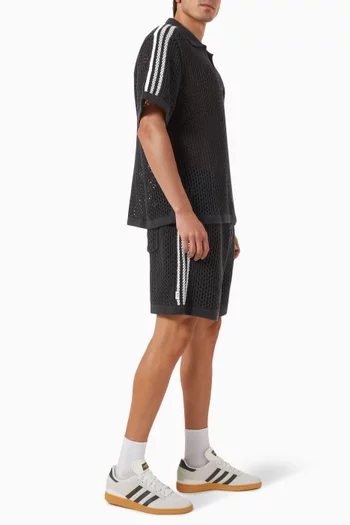 Clot Shorts in Crochet-knit