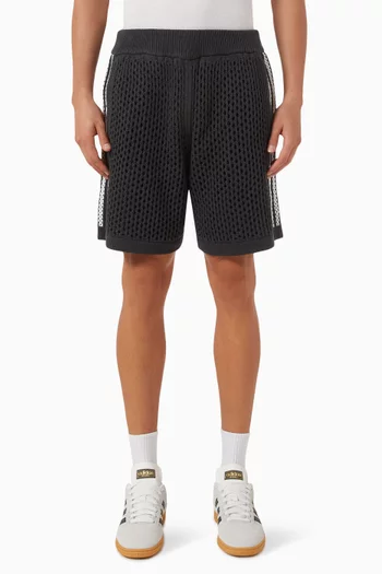 Clot Shorts in Crochet-knit