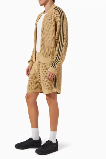 Clot Shorts in Crochet-knit