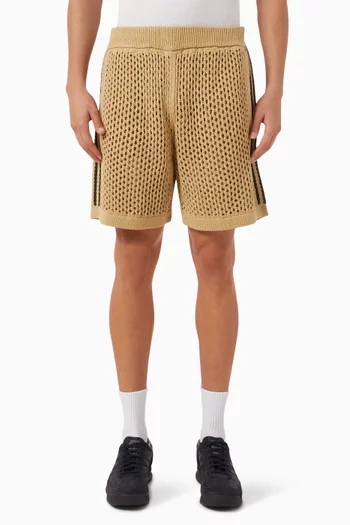 Clot Shorts in Crochet-knit