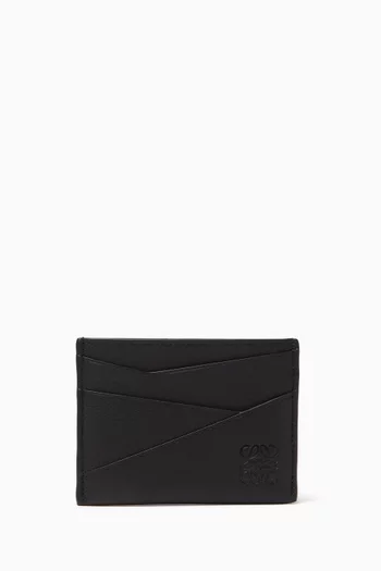 Puzzle Edge Cardholder in Calfskin