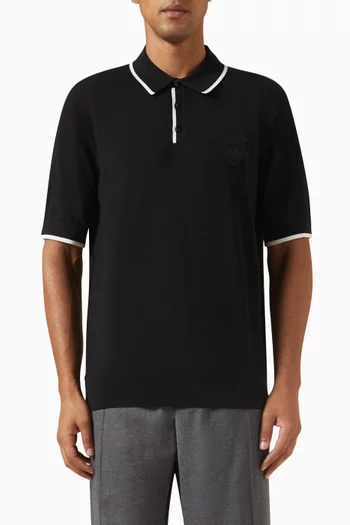 Polo Shirt in Cotton-knit