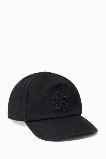 Logo-embroidered Baseball Cap in Cotton